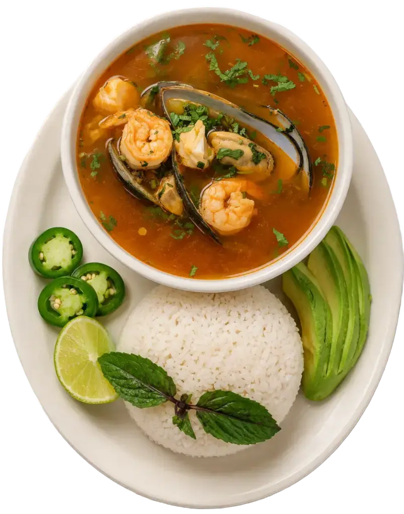 Latin plates at Tikal Deli in Stamford CT